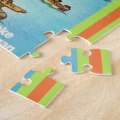 Colorful Wisconsin Postcard 11x14 Puzzle (Seite)