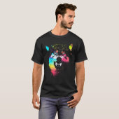 Colorful wolves T-Shirt (Vorne ganz)