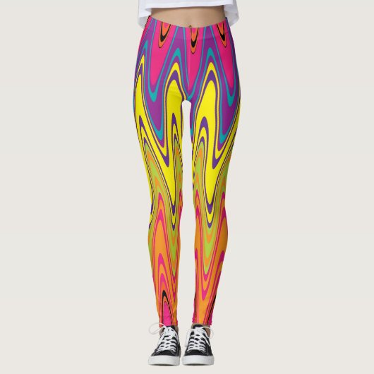 Colorful Women's Leggings (Vorderseite)