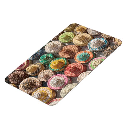 Colorful Woven Hats Magnet (Linke Seite)
