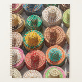 Colorful Woven Hats Planer (Vorderseite)