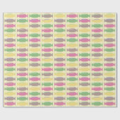 Colorful Wrapped Candy Pattern Geschenkpapier (Flach)