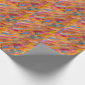 Colorful wrapping paper geschenkpapier (Ecke)
