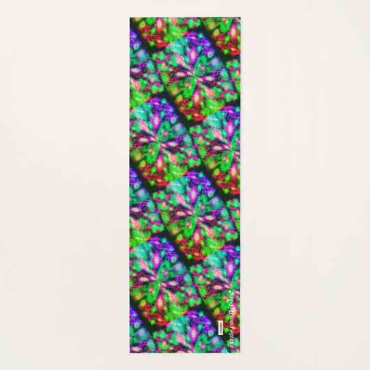 Colorful Yogamatte (Rückseite)