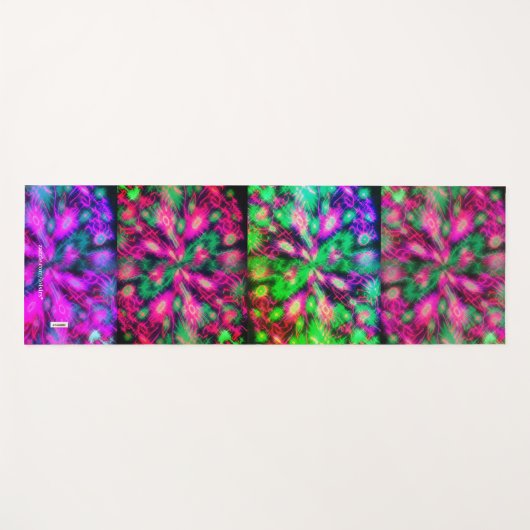 Colorful Yogamatte (Vorderseite (Horizontal))