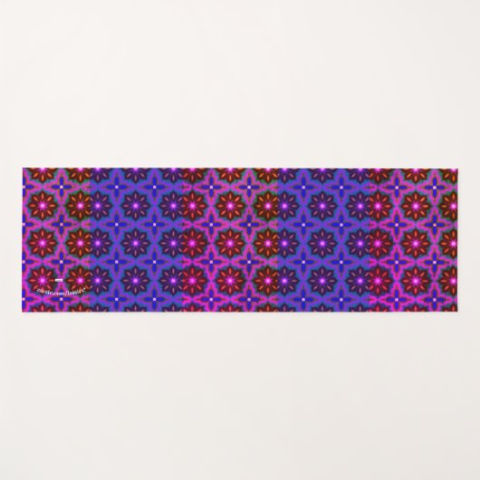 Colorful Yogamatte (Vorderseite (Horizontal))