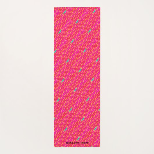 Colorful Yogamatte (Rückseite)