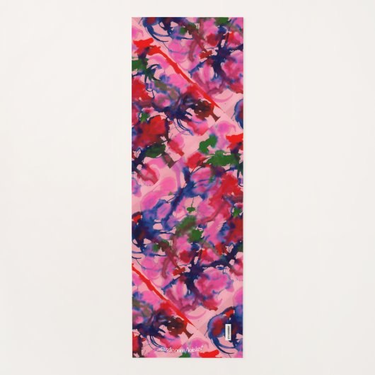 Colorful Yogamatte (Vorderseite)