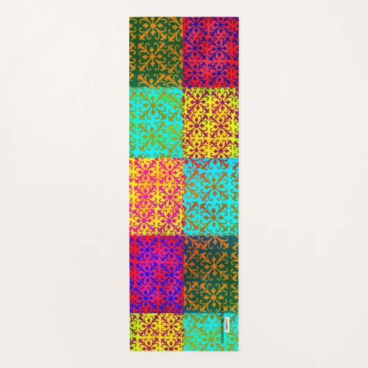 Colorful Yogamatte (Vorderseite)
