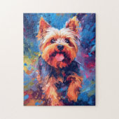 Colorful Yorkshire Terrier Puzzle (Vertikal)