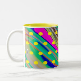 Colorful Zweifarbige Tasse