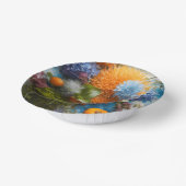 #ColorfulFlowerPaperPlate Pappteller (Gewinkelt)
