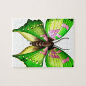 Colorfull Butterfly Puzzle (Horizontal)