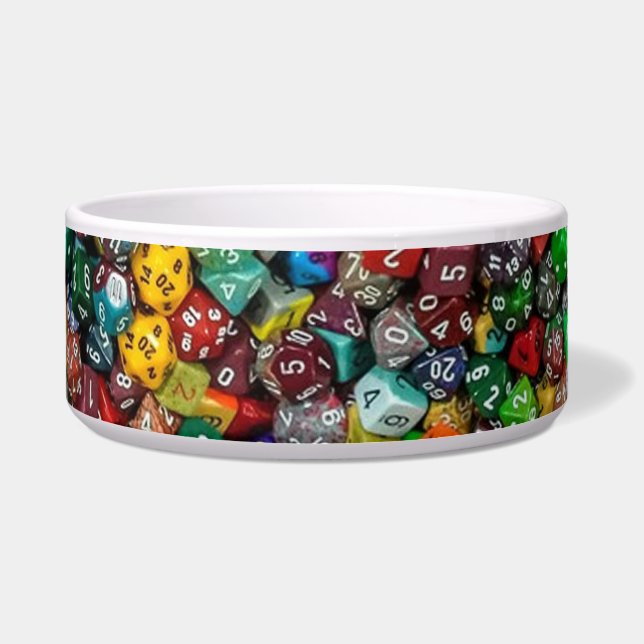 Colorfull Dice Bowl Napf (Vorderseite)