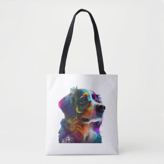 COLORFULL DOG TASCHE (Vorderseite)