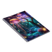 Colorfull Gelly fish - Sea life - Underwater world Notizblock (Rechte Seite)