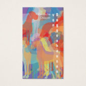 Colorfull Great Dane Kennel Business Cards (Vorderseite)
