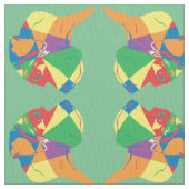 Colorfull Great Dane Stoff (Nahaufnahme)