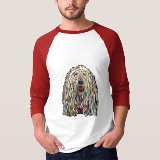 Colorfull Komondor T-Shirt (Vorderseite)