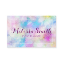 Colorfull lila einfache entworfene Geschäfts-Karte