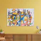 Colorfull Mosaic Leinwanddruck (Insitu (Wohnzimmer))