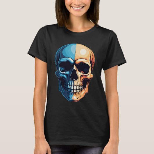 Colorfull Skull T-Shirt (Vorderseite)