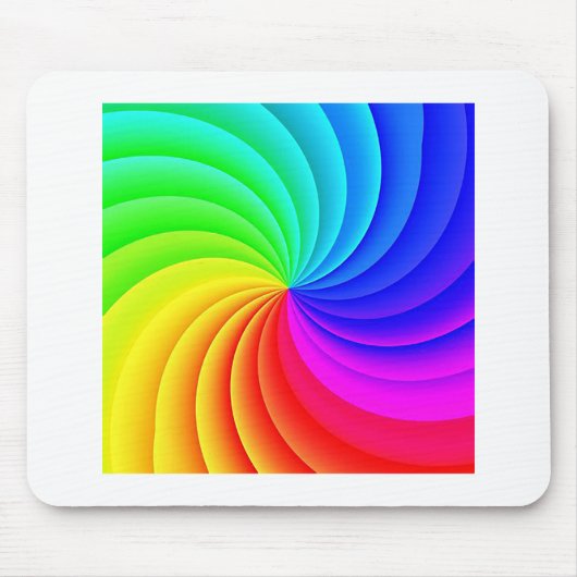 Colorfulm Pinwheel Mousepad (Vorne)