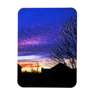 Colorfun Sonnenaufgang in Cincinnati Magnet