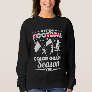 Colorguard Flag Winter Guard Coach Colorguard Ins Sweatshirt