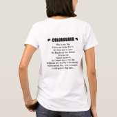 Colorguard Rhythmus T-Shirt (Rückseite)