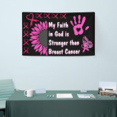 Coloriage Glaube Brustkrebs Überleben Banner Idee (Messeveranstaltung)