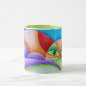 Colorido gato tasse (Zentrum)