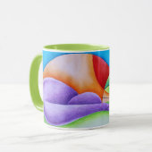 Colorido gato tasse (Vorderseite Links)