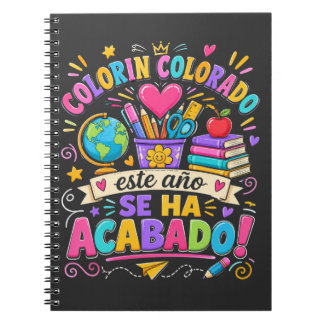 Colorín Colorado Este Año Se Ha Acabado Spanisch Notizblock