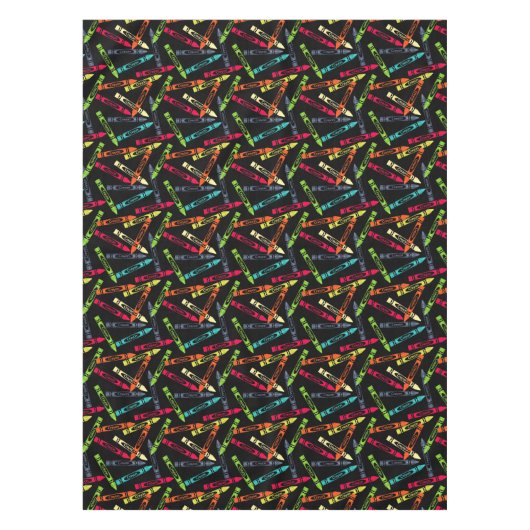 Coloring Crayons School Days Lehrergeschenke Tischdecke (Vorderseite)