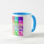 "Coloring Los Angeles 1" Cup Tasse (VorderseiteRechts)
