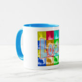 "Coloring Los Angeles 1" Cup Tasse (Vorderseite Links)