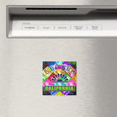 "Coloring Los Angeles 3" Magnet (In Situ (Geschirrspüler))