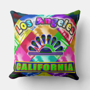 "Coloring Los Angeles 3" Pillow Kissen