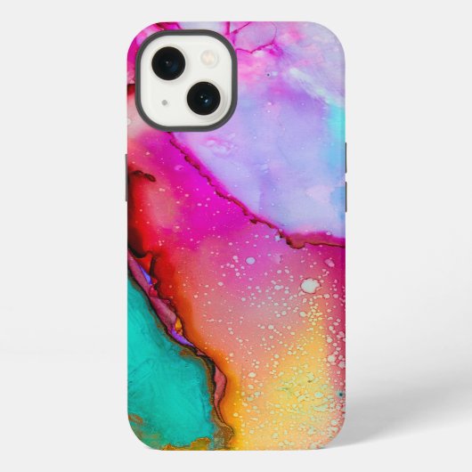 Coloring Mashup iPhone X case Hülle (Rückseite)