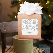 Coloring Outline Of Christmas