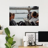 Colorized 1968 European Countryside Bus Ride Poster (Heimbüro)