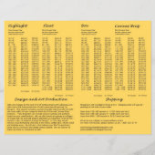 Colorplak-Preise Flyer (Hinten)