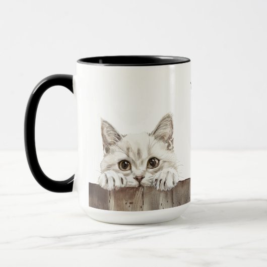 Colorpoint Shorthair Cat Tasse (Links)
