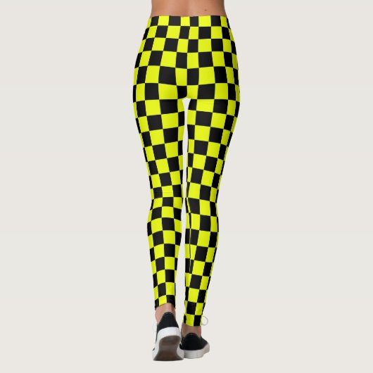 ColorPop Karo™ 9 Leggings (Rückseite)
