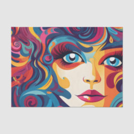 ColorPop Ladys ArtFace 19 Seidenpapier