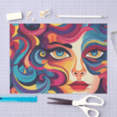 ColorPop Ladys ArtFace 21 Seidenpapier (Handwerk)
