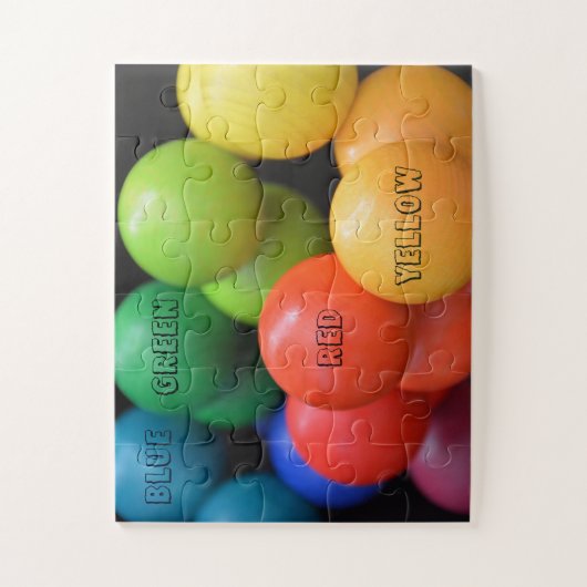 Colors and l Balls Jigsaw Puzzle (Vertikal)