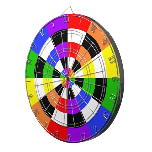 Colors Black and White Dartscheibe (Vorderseite rechts)