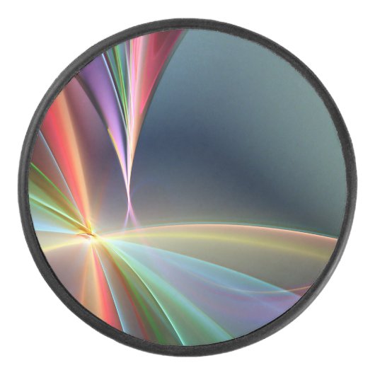 Colors in lines eishockey puck (Vorderseite)